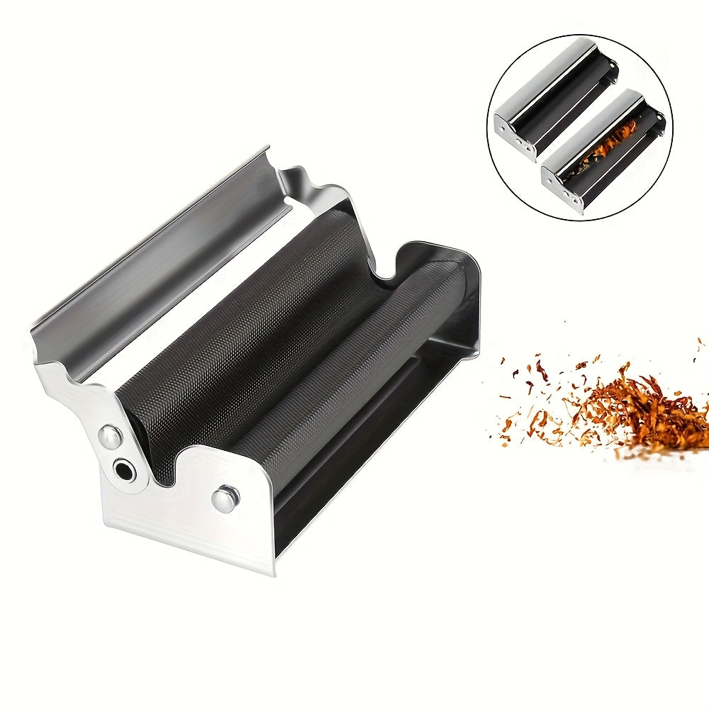 Portable Metal Cigarette Rolling Machine Manual Tobacco Wrapping Device