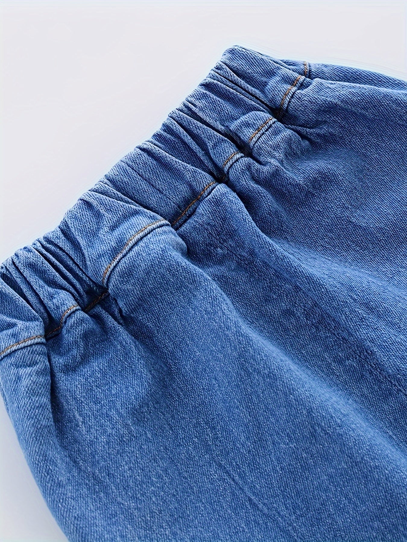 Conjunto casual de otoño para niños, camiseta de manga larga y pantalones con capucha, pantalones vaqueros con bordado de corona