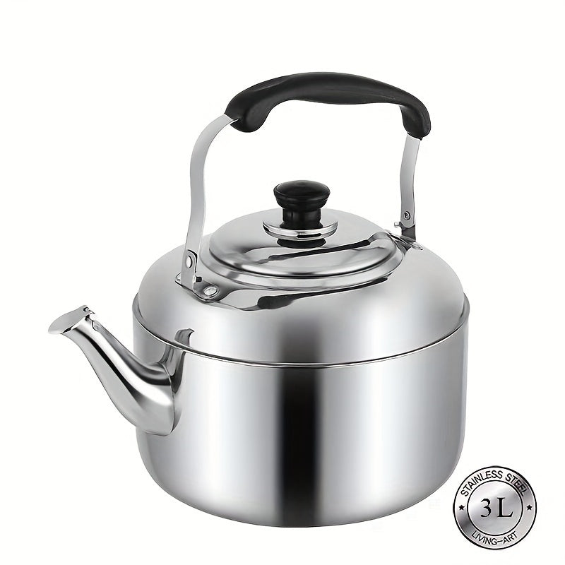 Stainless Steel Whistling Kettle 3 5 7 Liter Stovetop Hot Water Boiler