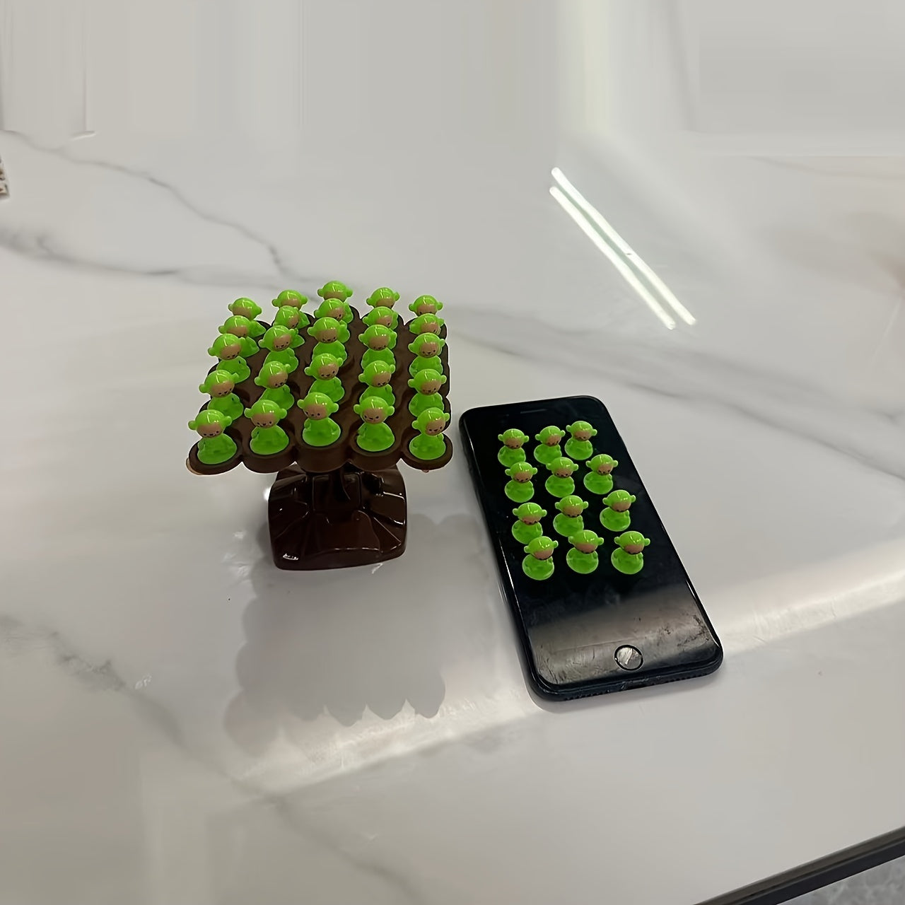 Kids Balance Game for Two Players Monkey Tree Focus Training Puzzle Set Plastic Ages 6+