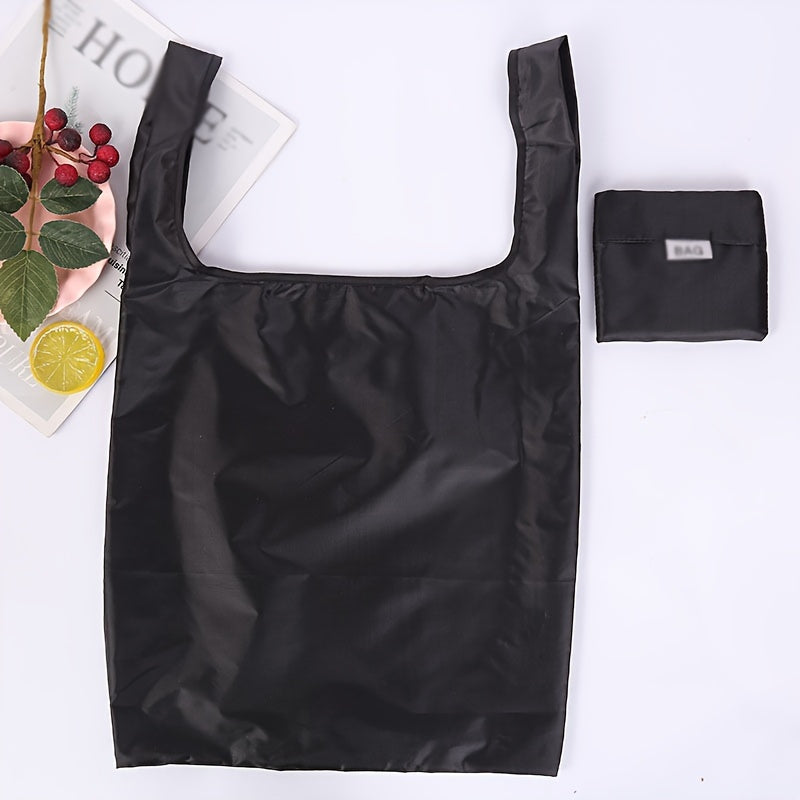 Large Canvas Tote Bag with Handles Foldable Reusable Shopping Bag 47cm