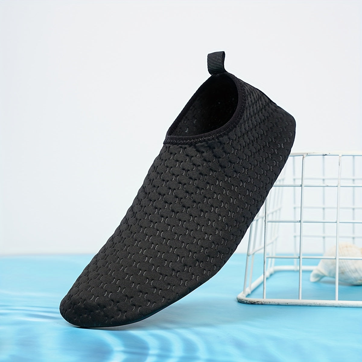 Women's Water Shoes Breathable Fabric Slip-On for Swimming Surfing Boating Fishing