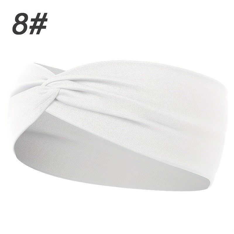 Ayollar uchun bir rangli burmalangan soch to'rva elastik terlash bantlari