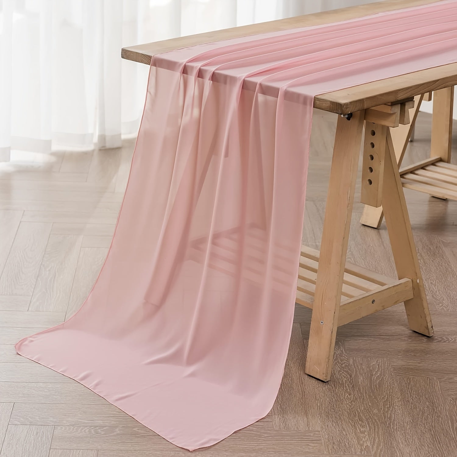 Chiffon Table Runner for Weddings Parties Banquets and Gifts