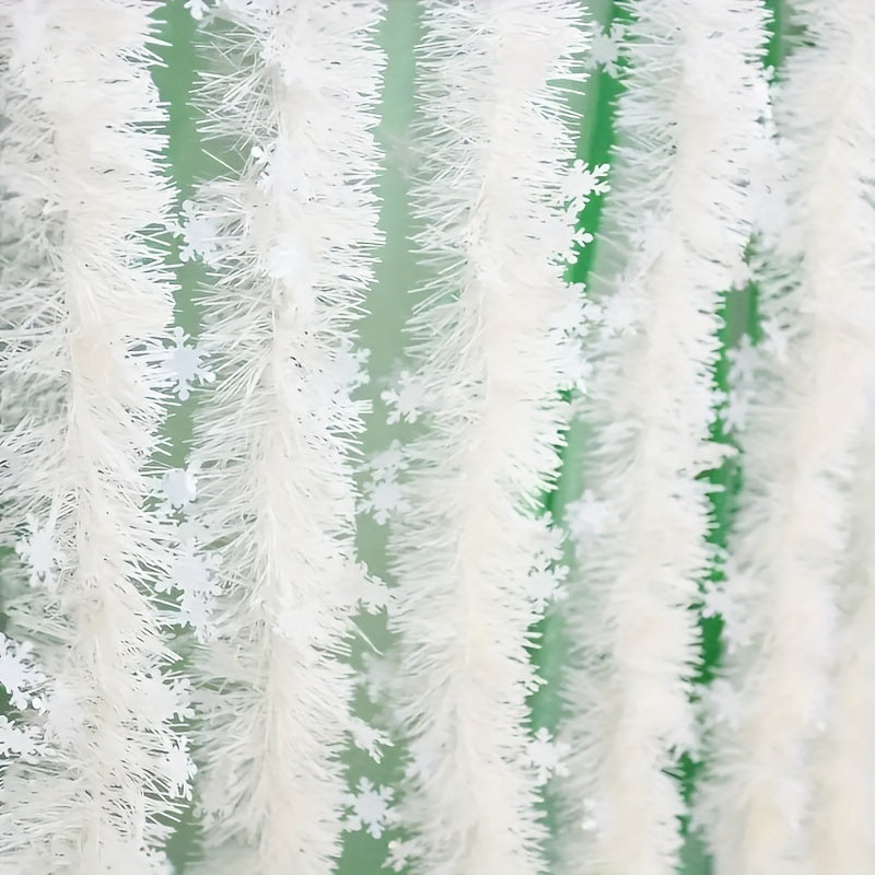 Diadema de copo de nieve blanca con corona clásica para invierno y ocasiones festivas