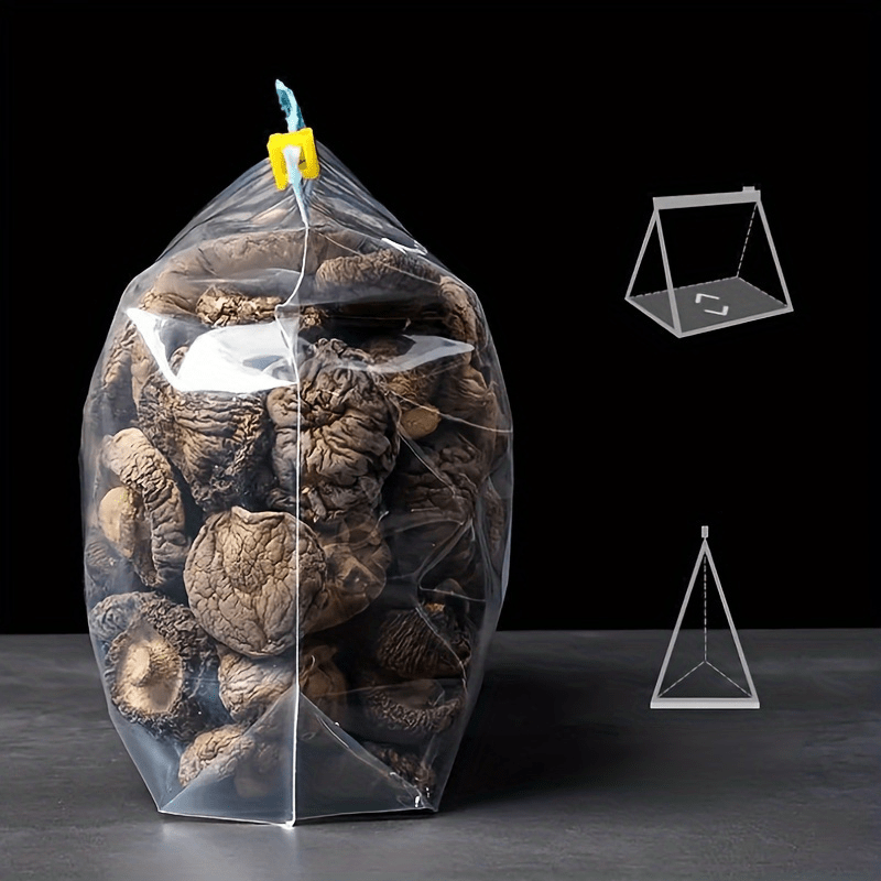 30 ta qayta ishlatiladigan shaffof muzlatgich sumkasi, suyuqlik o'tkazmaydigan PET, oziq-ovqat saqlash va yopish uchun