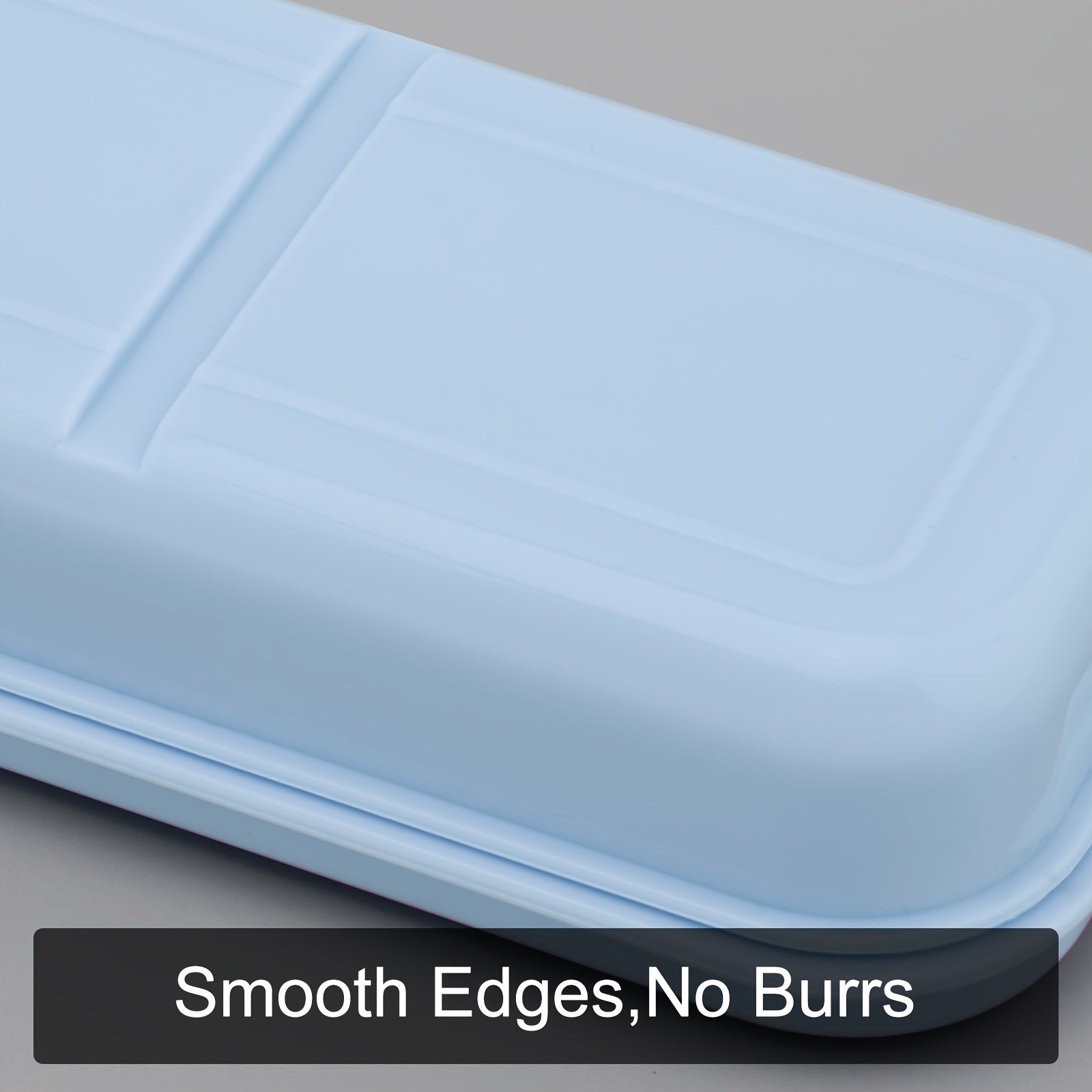 Organizador de cubiertos de plástico portátil para viajes y almacenamiento en la cocina