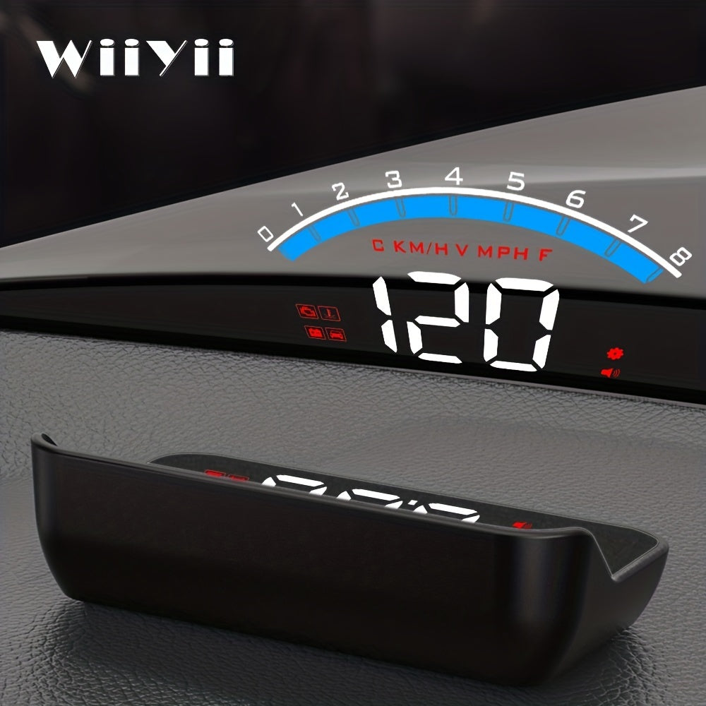 OBD2 Car Head-Up Display Speedometer with Alarm for Vehicles
