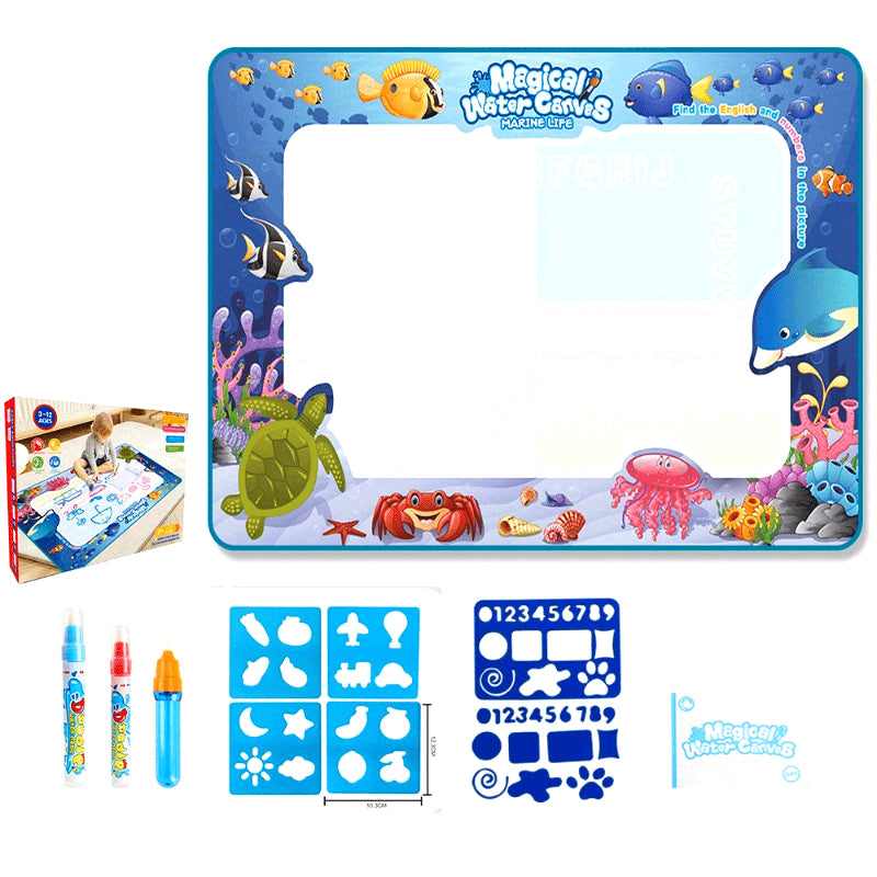 Children's Water Painting Toy Doodle Platform Writing Board Educational Art Set