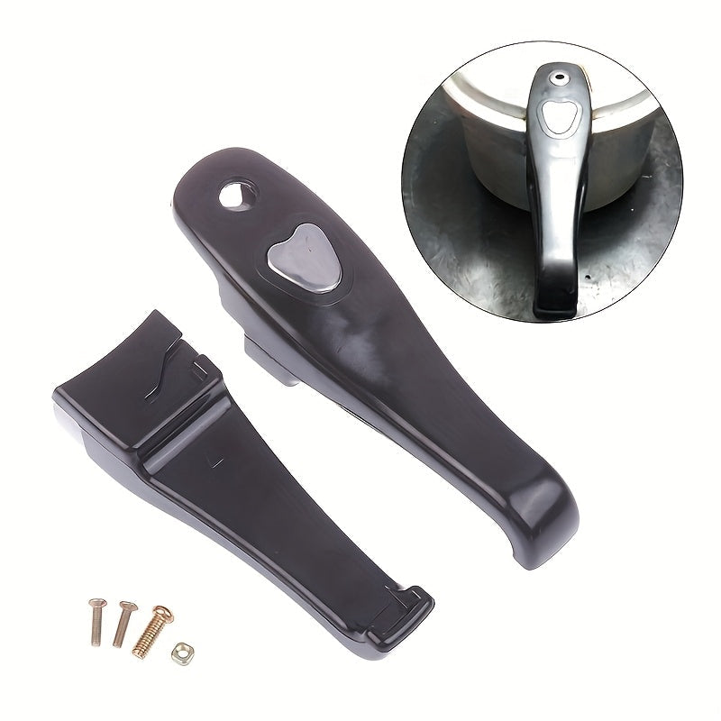 Plastic Pressure Cooker Handle Replacement Set with Screws for Cookware