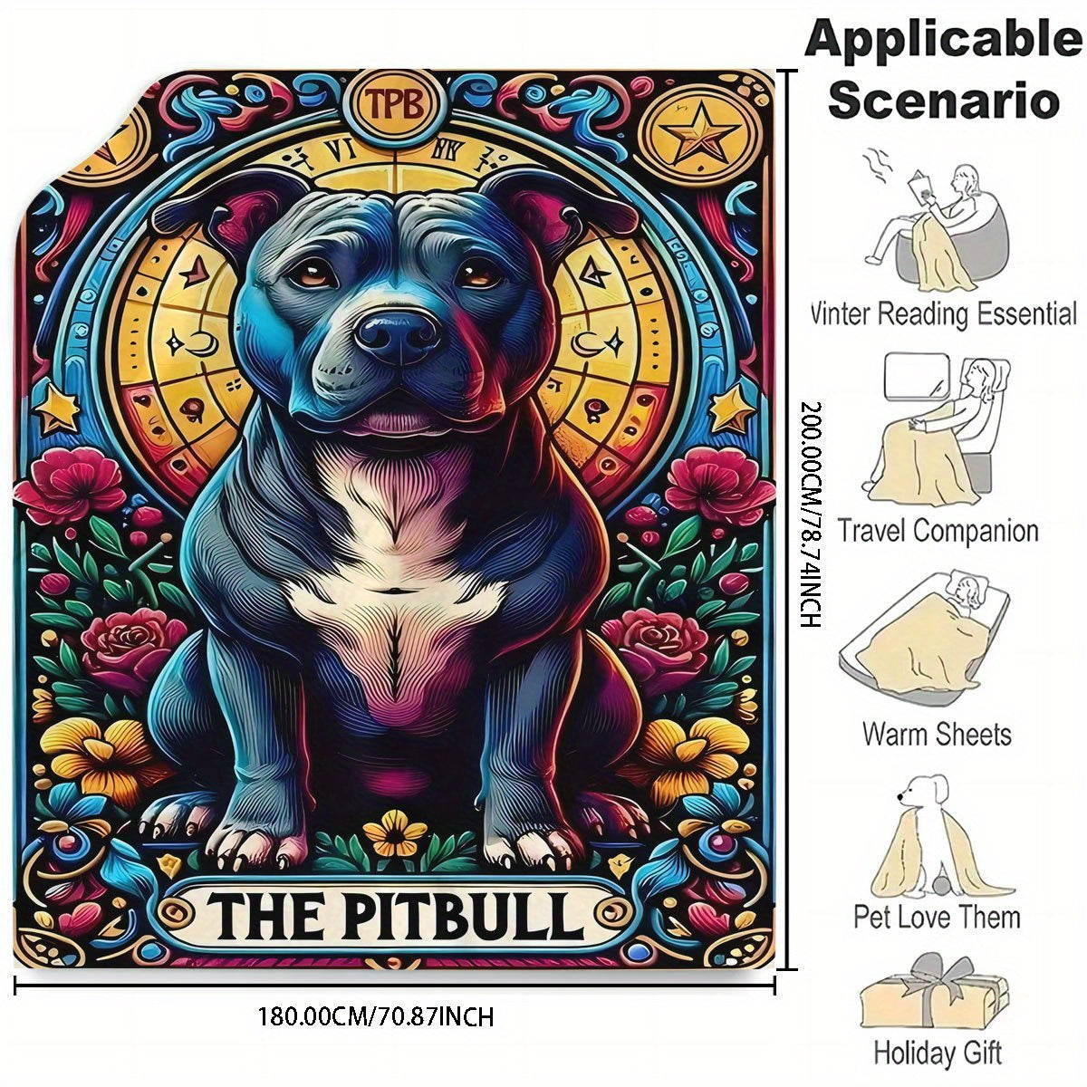 It yuragi uchun mo'ljallangan qora polyesterli it izlari bilan flanel yostiqcha, barcha mavsumlar uchun ko'p maqsadli