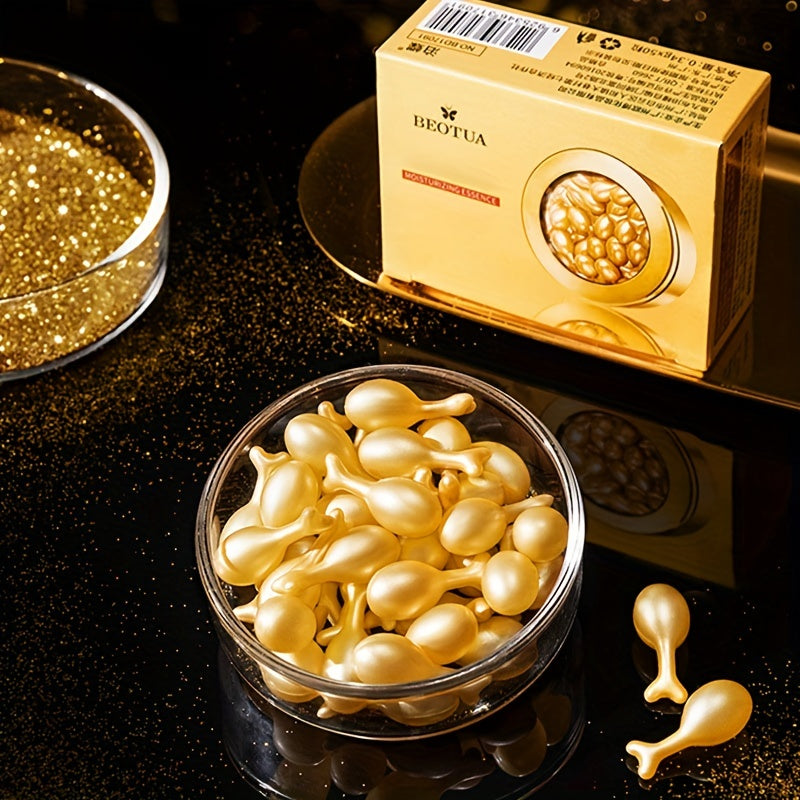 50 Pcs Hyaluronic Acid Serum Capsules Face Care Wrinkle Firming Travel Essentials