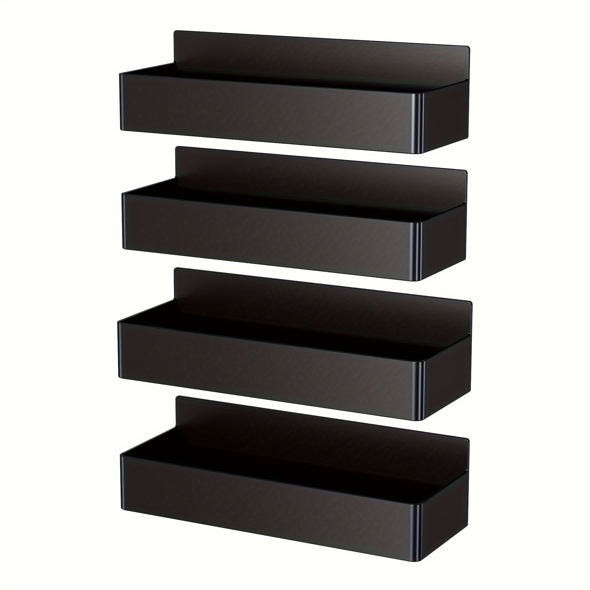 Plastic Magnetic Storage Rack for Refrigerator Doors and Walls Kitchen Bathroom Home Organization