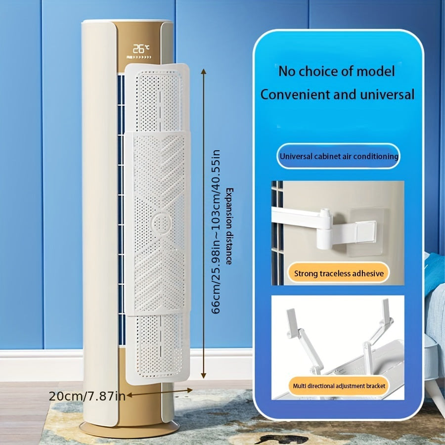 O'zingizni qulay uy muhitini yaratish uchun elektr energiyasiga ehtiyoj sezmasdan, Pure White Vertical Plastic Panel Adjustable Air Conditioner Wind Blocker bilan tanishing. O'rnatish oson va qulay muhit yaratish uchun mukammal.