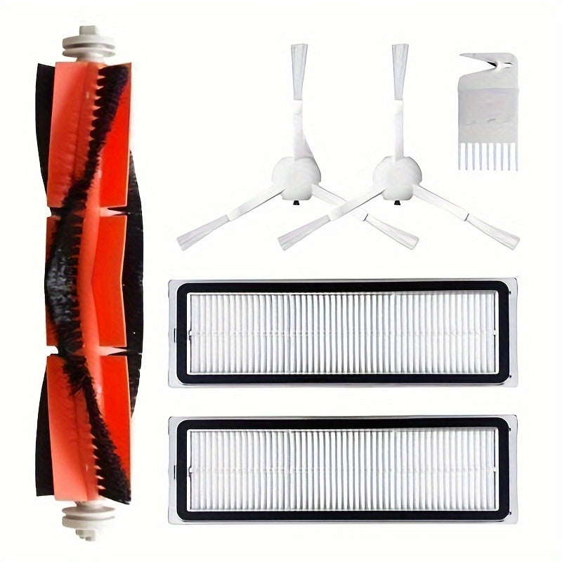 Robot Sweeper uchun almashtiriladigan changyutgich qismlari to'plami, cho'tkalar va filtrlari bilan