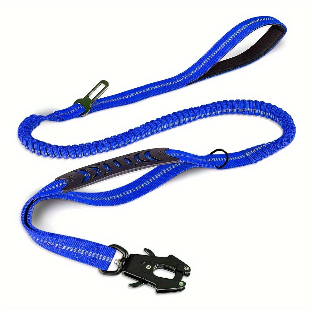 Dog Leash Tactical No-Pull Reflective Padded Handle for Medium to Large Dogs