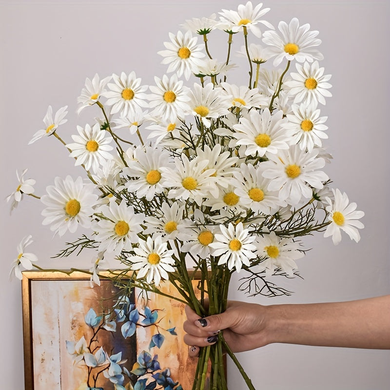 Artificial Daisy Bouquets Bulk Pack for Home Decor Weddings and Parties
