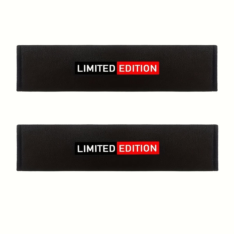 2pcs Soft Polyester Car Seat Belt Pads Shoulder Protectors Comfortable Safety