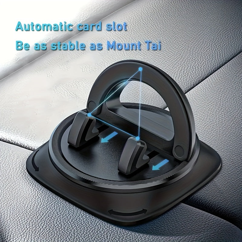 Soporte universal para teléfono de coche, rotación de 360°, impermeable, con pinza antideslizante