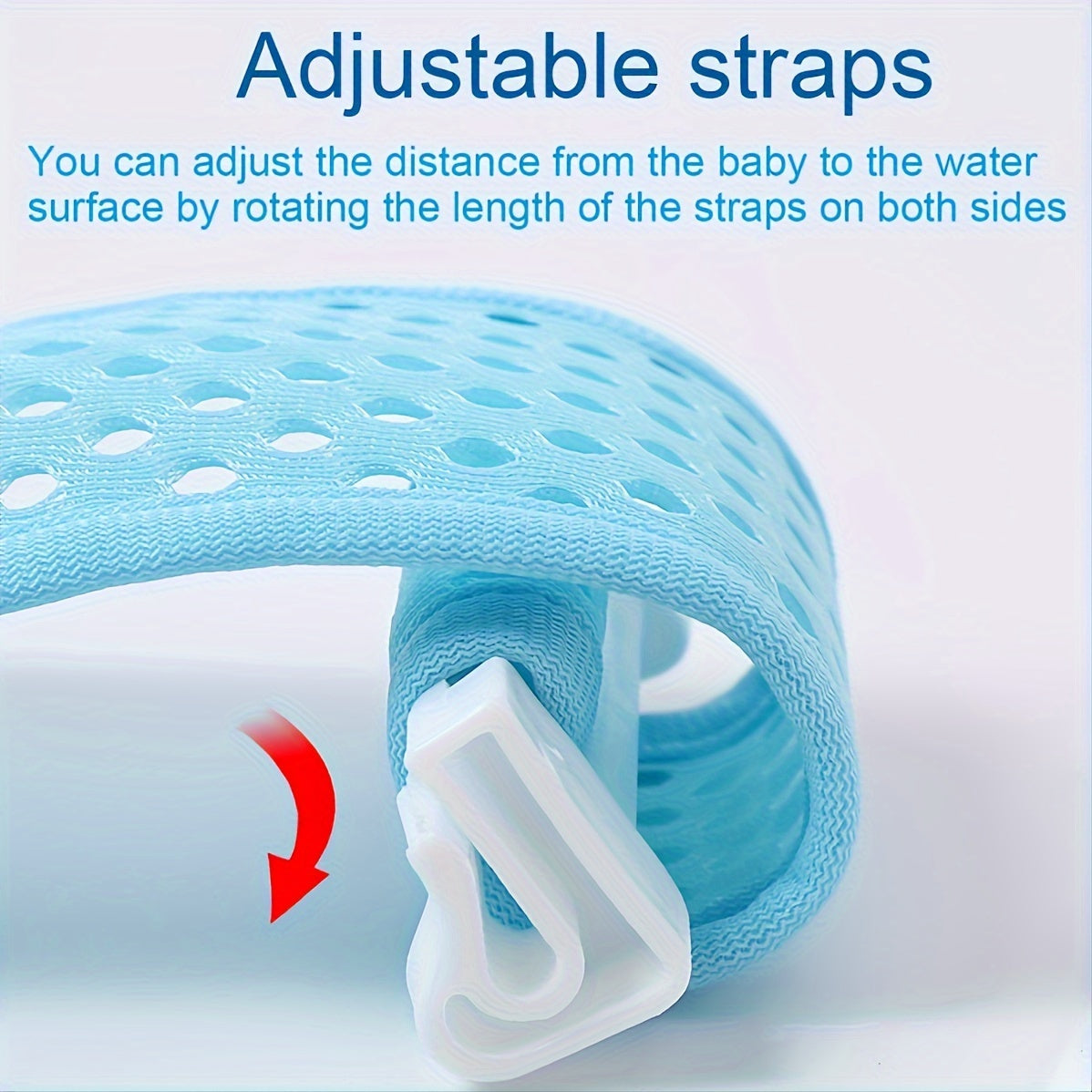 Bath Net with Non-Slip Mat for Bathtub Floating Bath Support