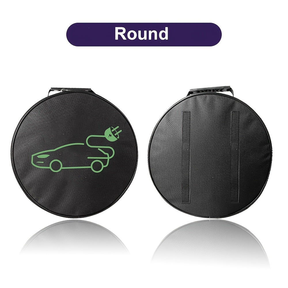 Portable EV Charger Cable Organizer Bag for Electric Vehicle Cables