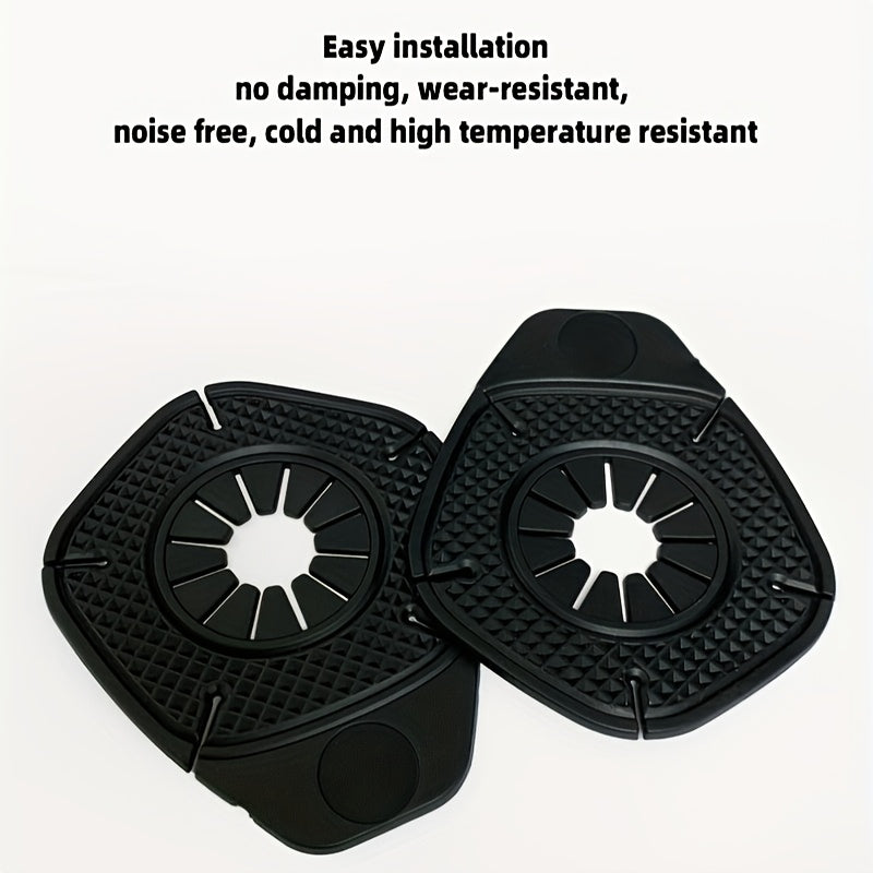 2 Pack Silicone Car Wiper Hole Covers Auto Dust Leaf Protection Durable