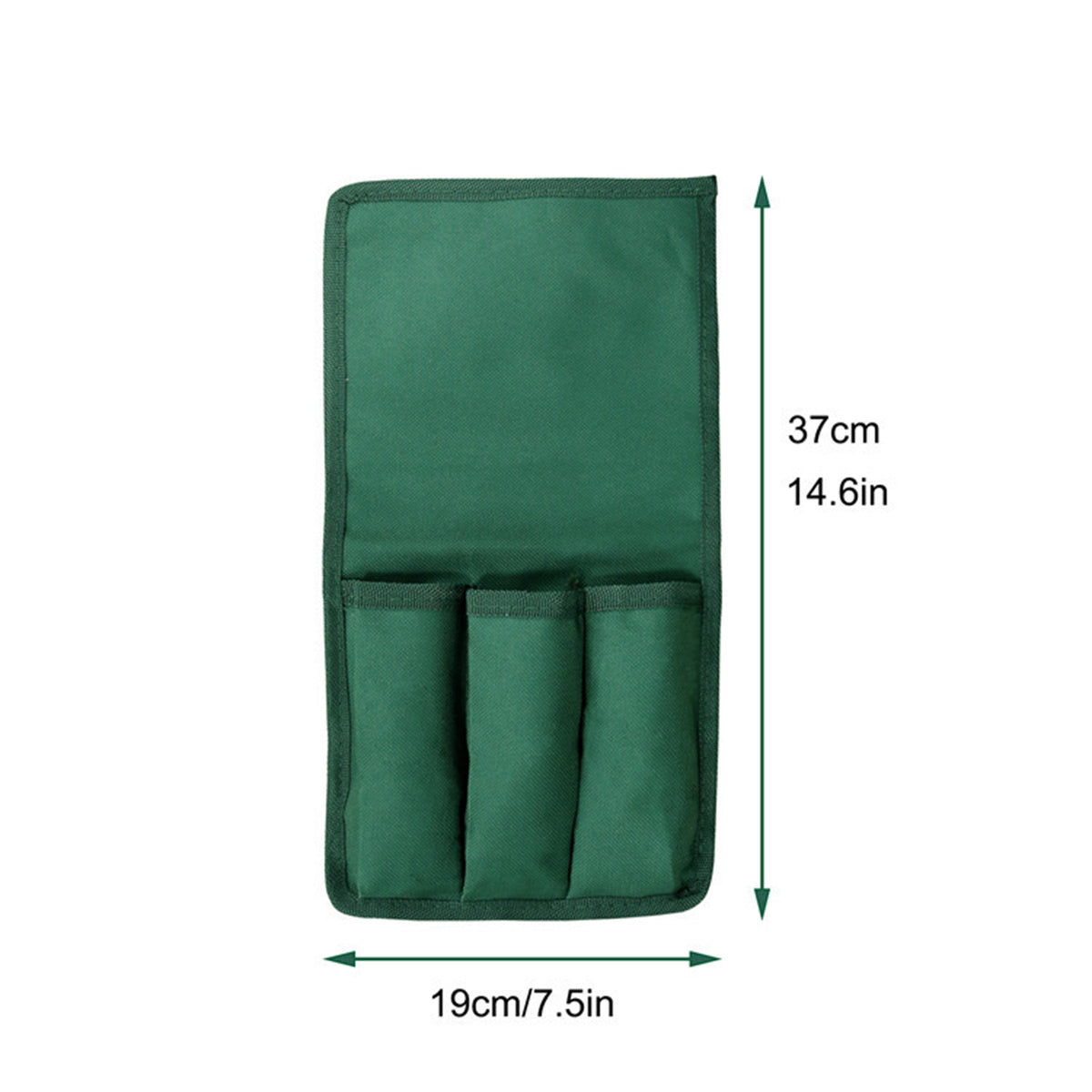 Taburete plegable de rodillas Oxford duradero con bolsillo lateral para jardinería y uso en exteriores