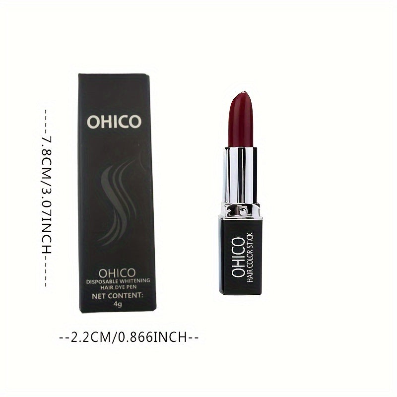 Yoshlar uchun vaqtinchalik soch bo'yog'i, toksik emas, oq qoshlar ustini yopadi