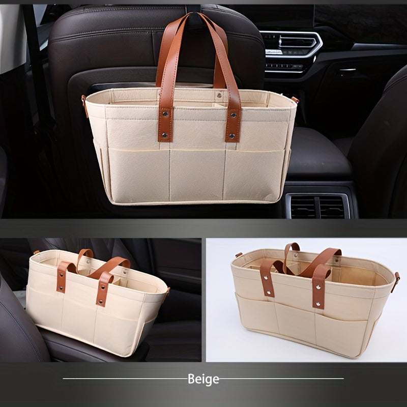 Folding Storage Bag Car Trunk Hanging Basket Portable Organizer Multifunctional