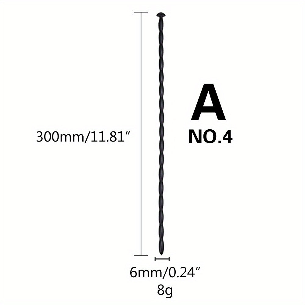 Male Urethral Dilator Soft Silicone Prostate Massage Penis Plug Masturbation