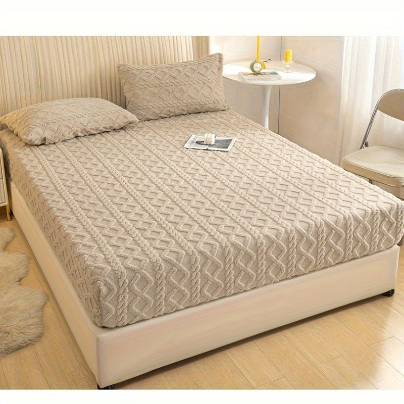 360° Обертывание Ультра-Мягкий и Дышащий Защитный Чехол для Матраса - Глубокие Карманы, Безшумный, Машинная Стирка - Идеально для Спальни и Гостевой Комнаты, Отличный Подарок на Рождество