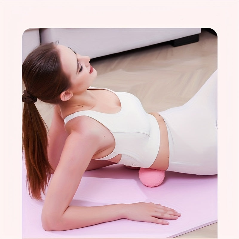 Pelota de masaje eléctrica portátil para yoga con batería de litio recargable por USB 1300mAh