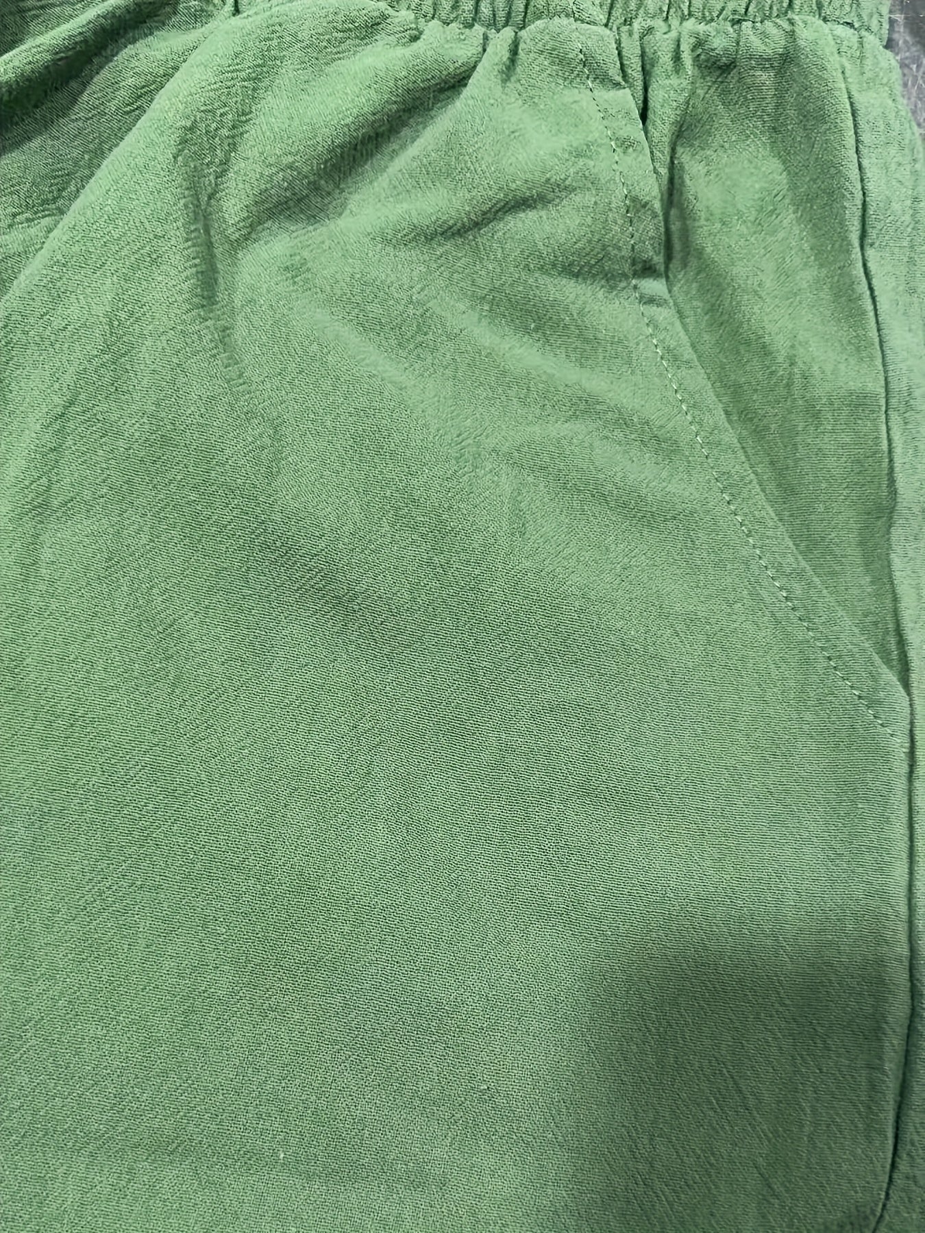 Plus Size ayollar uchun bir rangli kundalik shortlar yuqori belli chontaklar