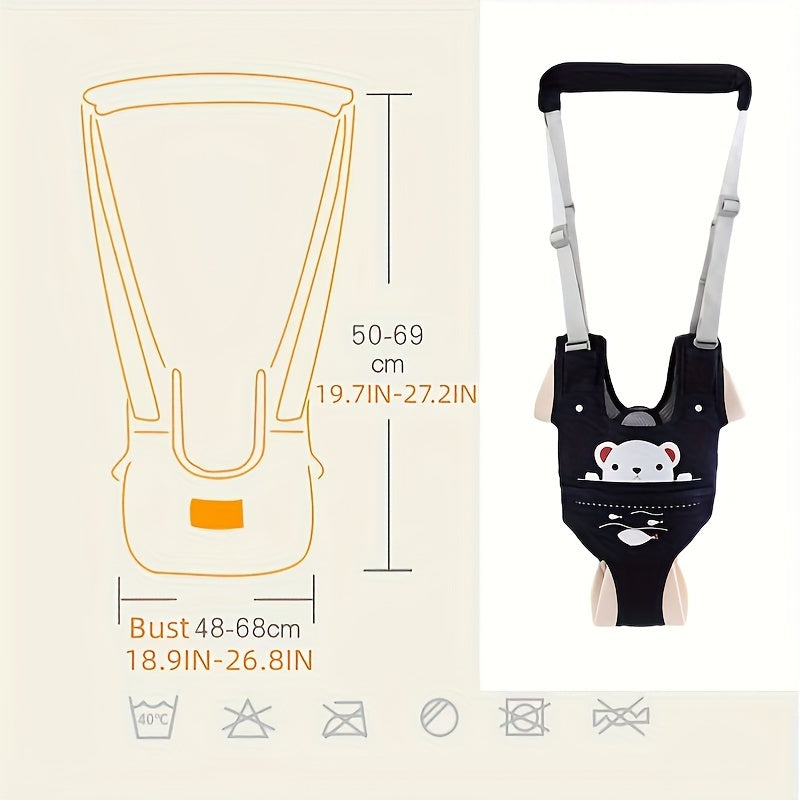 Adjustable Safety Harness Strap Rope with Removable Crotch Protector for Walking Assistance