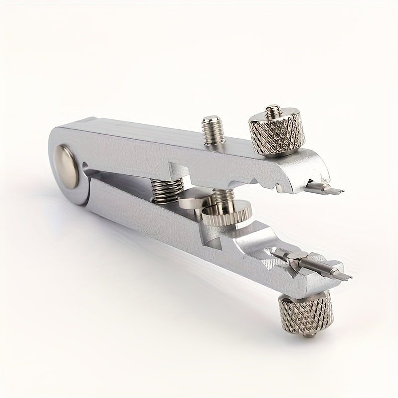 Alicates de barra de resorte tipo V para pulseras, herramienta para quitar correas de reloj para relojeros