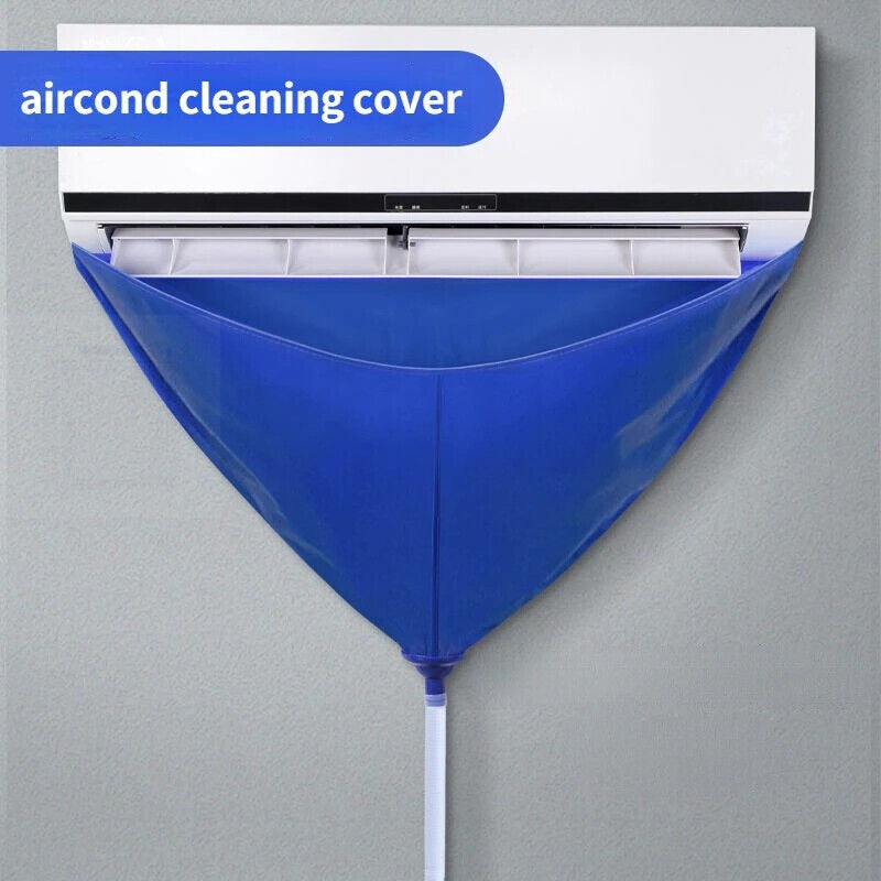 Splash-Free Air Conditioner Water Collection Cover with Drain Hose