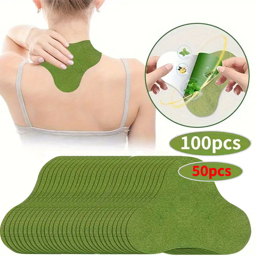 50/100 Neck and Body Pain Relief Patch for Neck Shoulder Waist and Knee