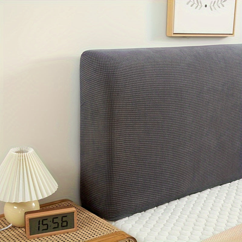 Machine Washable Polyester Fiber Fill Headboard Cover with Macaron-Inspired Corn Texture