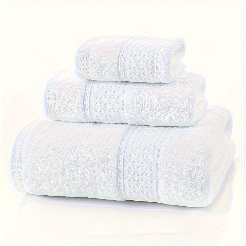 Paxta yuvinish uchun sochiq to'plami 3 yoki 6 ta, singdiruvchi, chidamli, mehmonxona, spa, uy, saunalar uchun, turli ranglarda