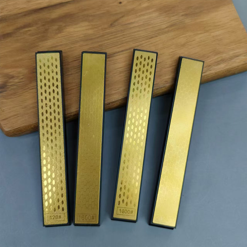 Manual Metal Diamond Whetstone Knife Sharpener Kitchen Utensils No Electricity