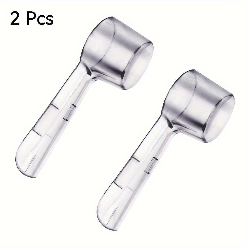 2 Pack Electric Toothbrush Head Covers Dustproof Protective Caps for Oral-B and More
