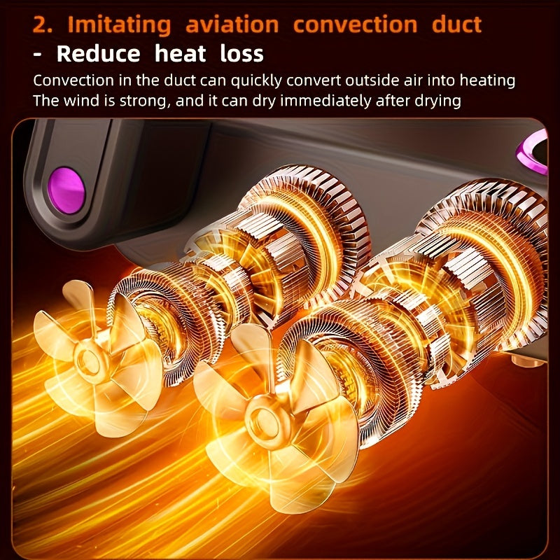 2024 Compact Shoe Dryer with UV Light Timer Telescopic Ports and Bacteria Removal