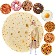 Новинка - еда одеяло для взрослых, мальчиков и девочек - гигантское реалистичное смешное плед для семьи - идеальный подарок для домашнего сна на кровати