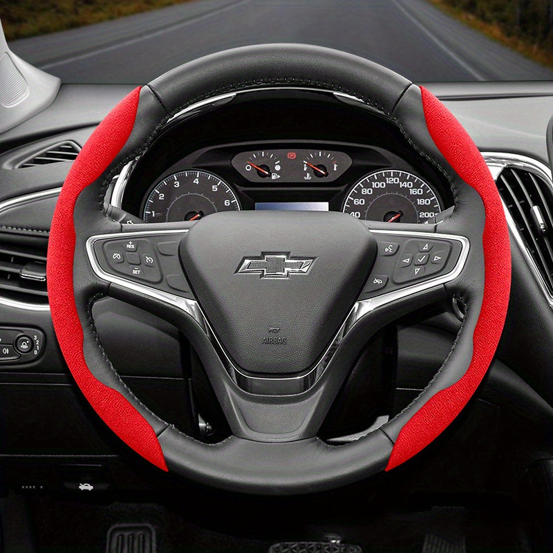 Juego de fundas antideslizantes de felpa universal para volante en varios colores