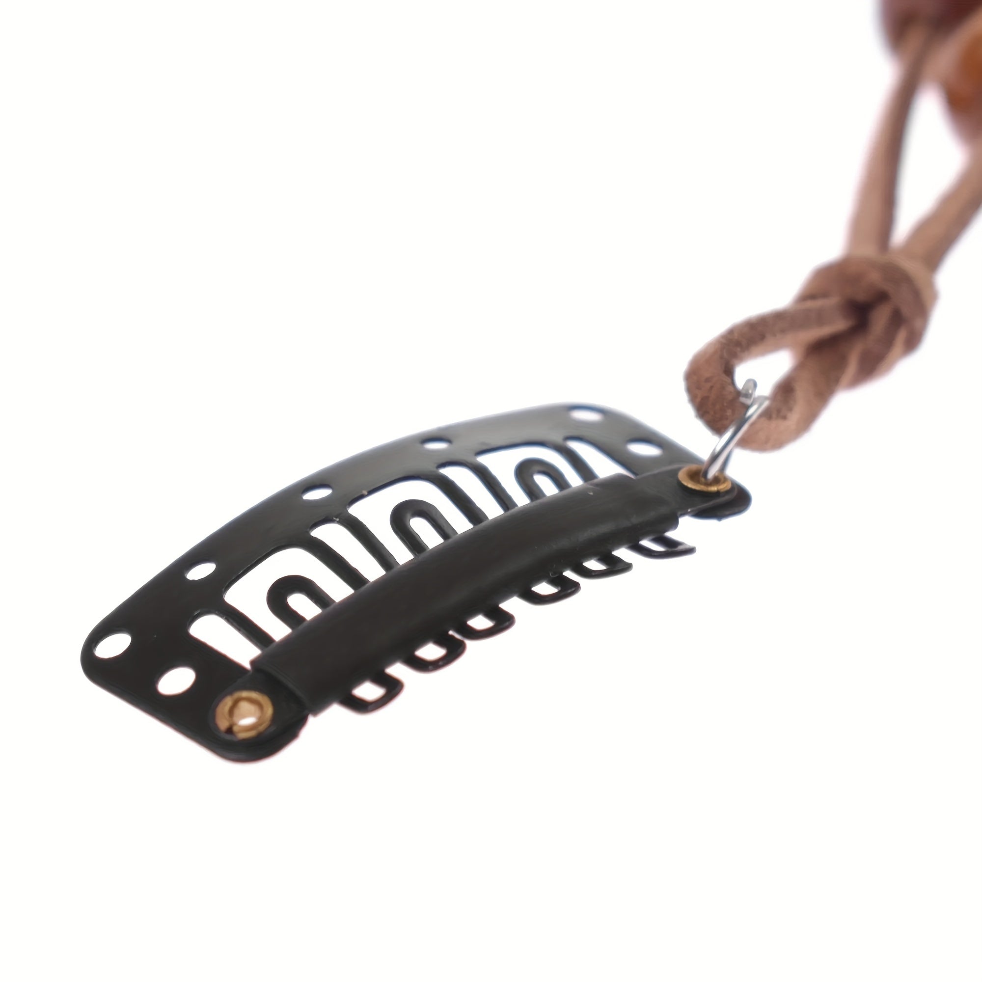 Ethnic Feather Hair Clip Set with Tassels, 6 Colorful Hand-Braided Feathers for Women