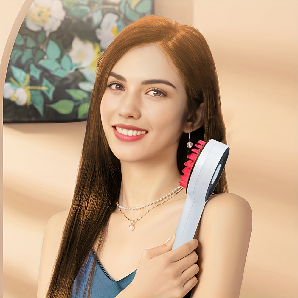 Portable Electric Scalp Massager with Spray Function Rechargeable Head Relief Hair Nourishment