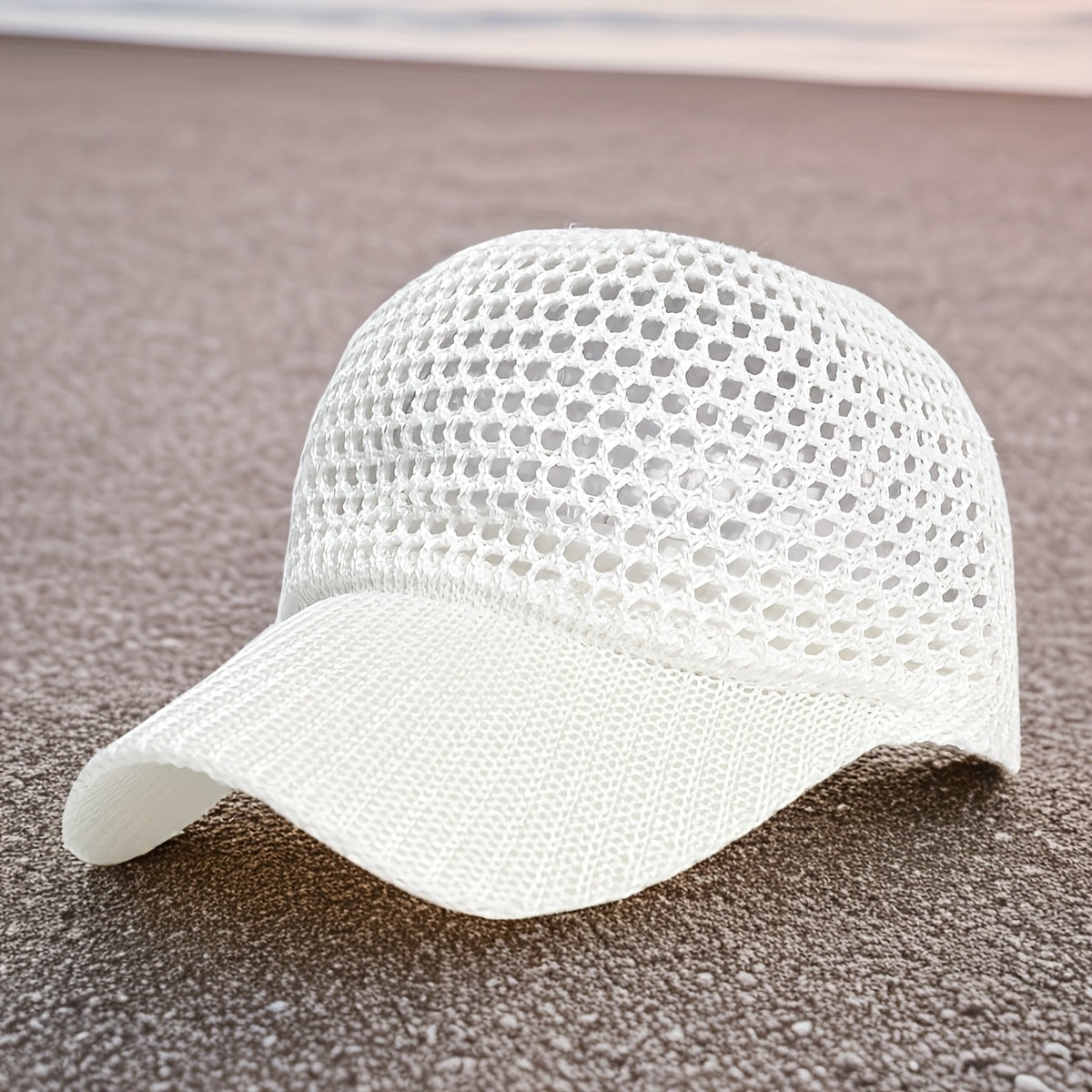 Unisex Mesh Baseball Cap Adjustable Stretch Fit Sun Hat Outdoor Ventilated