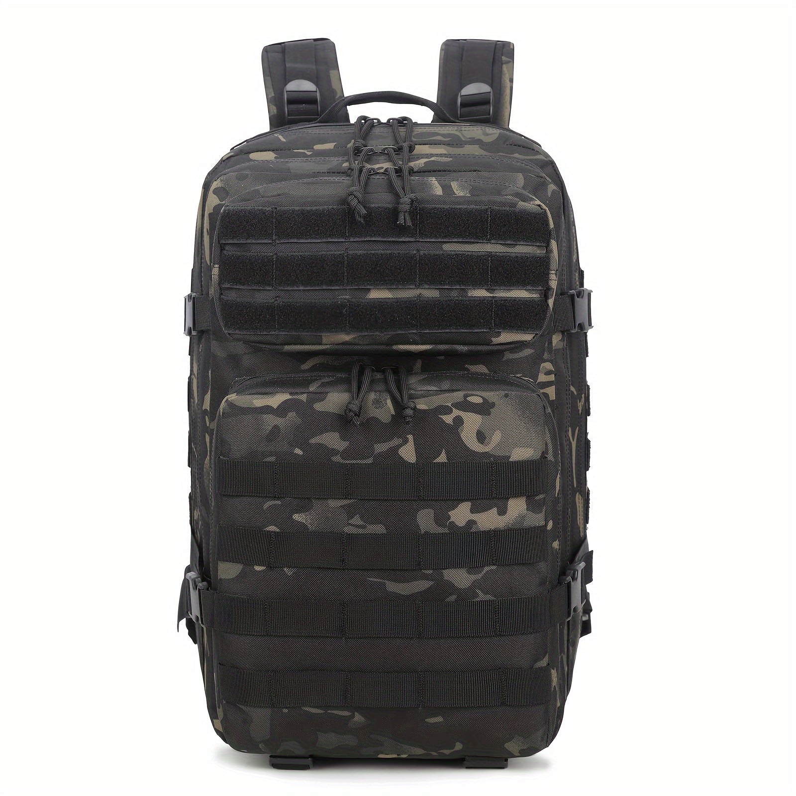 40L Waterproof Sports Backpack with MOLLE System Zipper Closure and Padded Back
