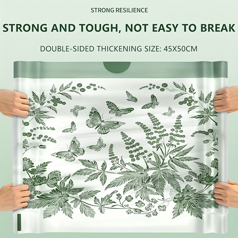 Durable Wormwood Garbage Bags 270/90pcs Leak-Proof Deodorizing Kitchen Bathroom