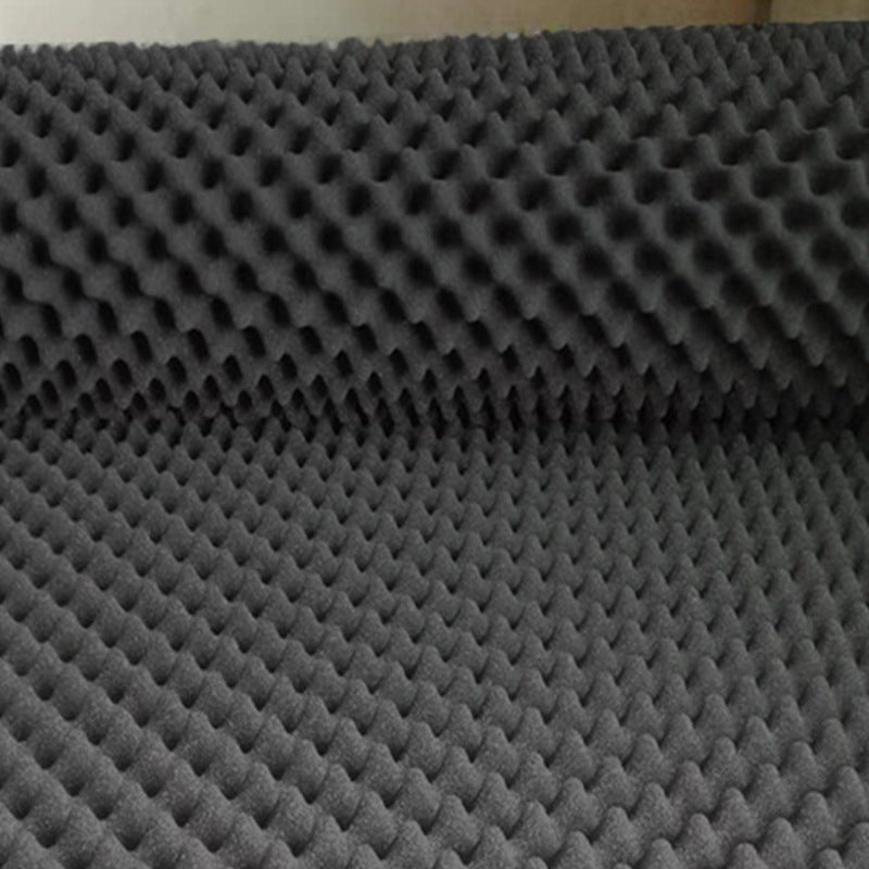High-Density Acoustic Foam Panel with Self-Adhesive Wave Design for Soundproofing and Noise Reduction
